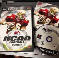 027-009 EA SPORTS NCAA FOOTBALL 2002 (Sony PlayStation 2, PS2 CIB GAME Complete