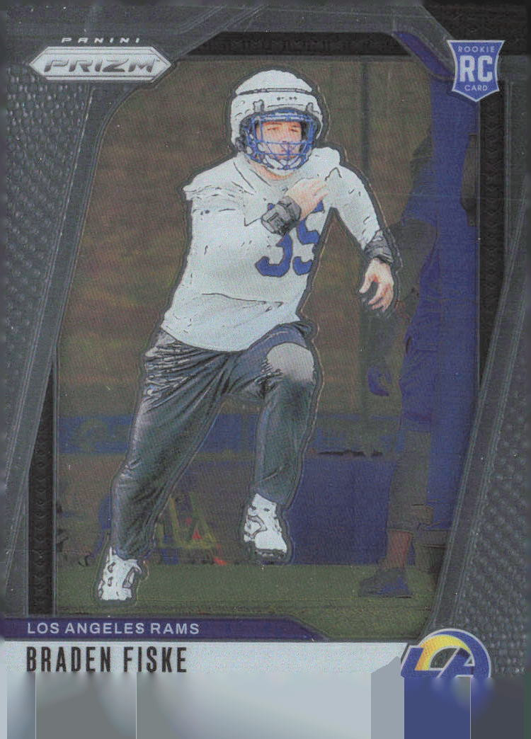 2024 Panini Prizm Football Braden Fiske #310 Rookie Card