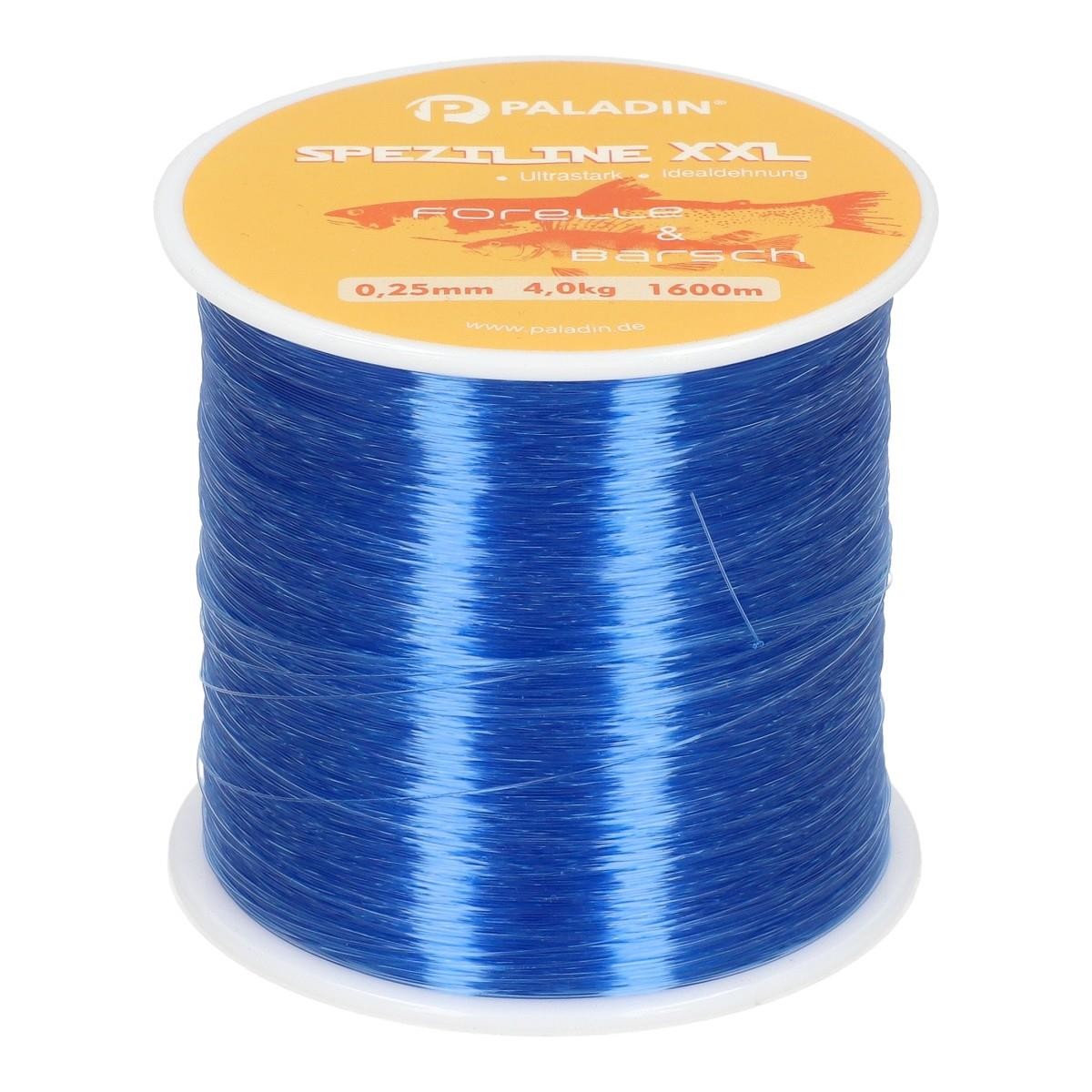 Монофильный шнур Paladin Speziline XXL 025мм 40 кг для лески барша длиной 1600 м 2790₽