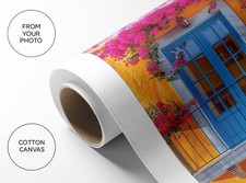 Custom Memorial Canvas Print From Picture Portrait Decor Gallery Accent Gift