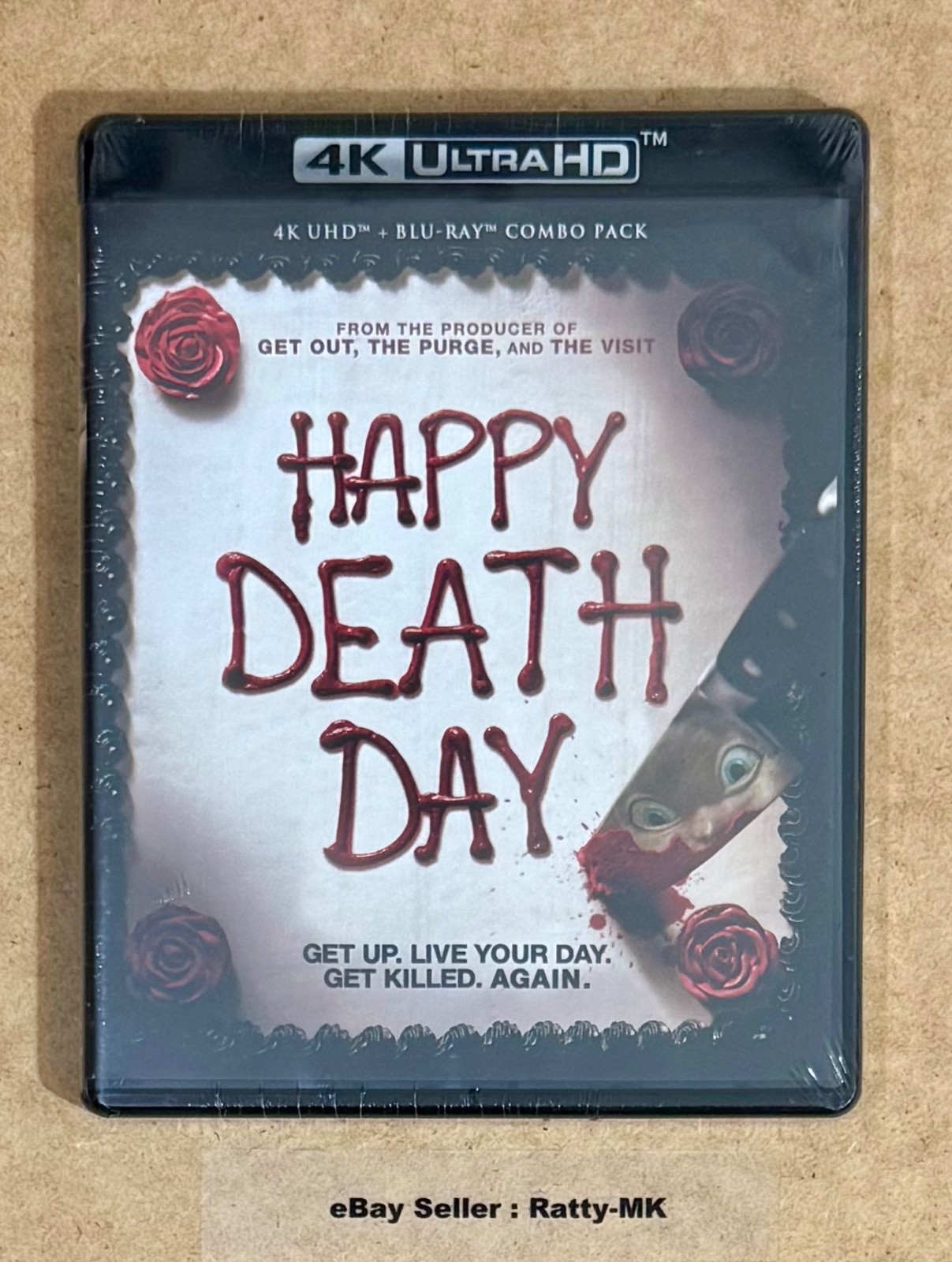 HAPPY DEATH DAY - USA IMPORT 4K + BLU RAY - NEW & SEALED