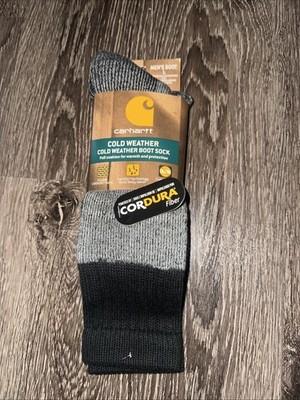 Carhartt Socks L Boot Socks Cold Weather Full Cushion Acrylic Wool Blend