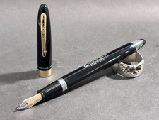 Sheaffer — Snorkel Black 5 two tone - RESTORED (BFP755) — fountain pen for sale on Nibfolio