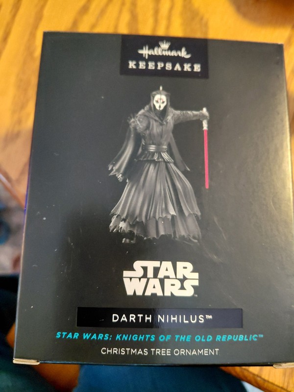 Hallmark Keepsake Star Wars Darth Nihilus Ornament 2025