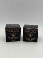 X2 Terra Lotus Organic Tallow Honey Balm Citrus 2oz