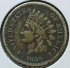 1859 Indian Head Cent #1 Porous
