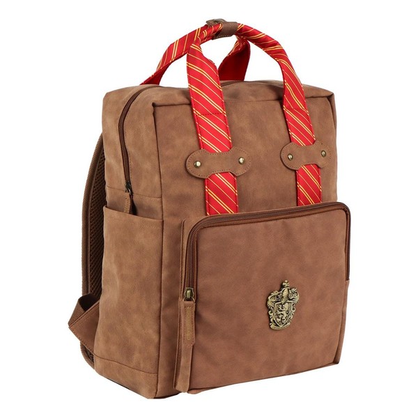 Rucksack Casual Mode Similicuir Harry Potter Gryffindor Brown Unisex Cerdà-image