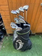 Superb Ladies Set Of Callaway Golf Clubs With Cart Bag