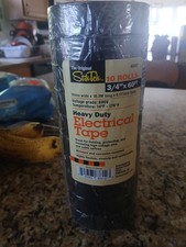 STIKTEK 60 ft. x 3/4 in. Heavy Duty Grade Electrical Tape 10 pack 
