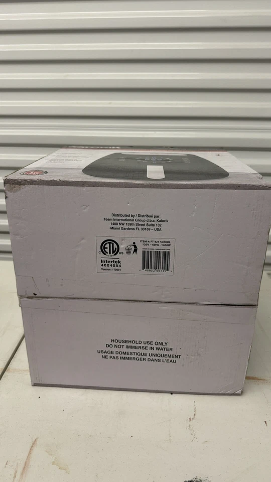 Freidora de Aire Kalorik 3.2 Qt Digital Pantalla Táctil Freidora de Aire Negra FT 42174 BK Foto 4 de 4