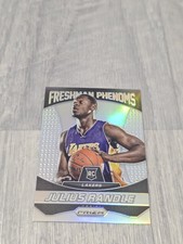 2014-15 PANINI JULIUS RANDLE FRESHMAN PHENOMS ROOKIE CARD SILVER PRIZM RC - D529. rookie card picture