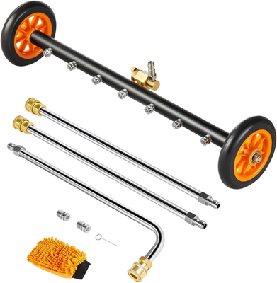 #ad 24 Inch Pressure Washer Undercarriage Cleaner 4000 PSI Stainless Steel Cleaner $86.99