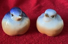 Spatzen Pärchen aus Porzellan Höhe ca . 5,5 cm