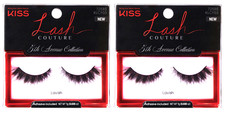2-Pack: NEW Kiss Lash Couture 5th Avenue Eyelashes False Lashes in Lavish SEALED
