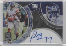 2023 Panini Spectra Champion Signatures 43/149 Plaxico Burress #CS-PB Auto 16wc