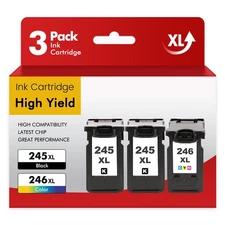 PG-245XL CL-246XL Ink Cartridge for Canon PIXMA MG2522 MG2520 MX490 MX492 TS3122
