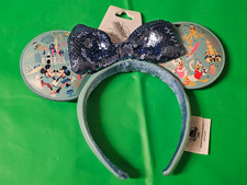Disney Parks Loungefly Park Icons Minnie Castle Dopey Pooh Chibi Ear Headband US