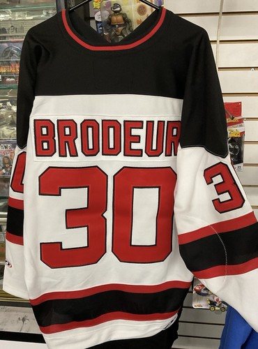 XL Mens Martin Brodeur New Jersey Devils Jersey retro Pro Player Logo NHL - Picture 6 of 8