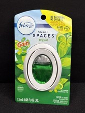 Febreze Small Spaces Air Freshener Gain Scent ORIGINAL 45 days prevent odors