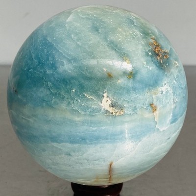 Natural amazon stone quartz ball crystal sphere healing 1780G (3.92LB)