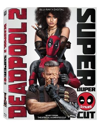 DEADPOOL 2 II - Super Duper Cut Theatrical & Unrated BLU-RAY