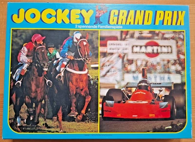 Grand Prix & Jockey - 2 Spiele in einem - Bertelsmann/Ravenburger - von 1976 - Bild 1 von 4