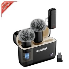 Versatile Plug-and-Play Lavalier Microphone for YouTube, Vlogs Live Streaming