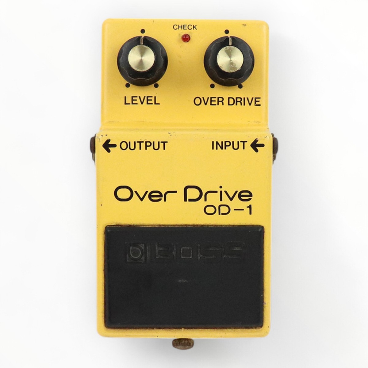 BOSS Over Drive OD-1 （NEC : μPC4741C） BOSS OD-1 Over Drive (Silver Screw μPC4741C 1979) Overdrive