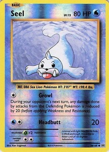 Seel 28/108 XY Evolutions Reverse Holo