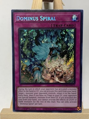 Yu-Gi-Oh! TCG Dominus Spiral 1st Edition Secret Rares Near Mint MP25