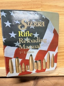 Set of 2 Sierra Reloading Manuals 3rd Edition (Handgun & Rifle)