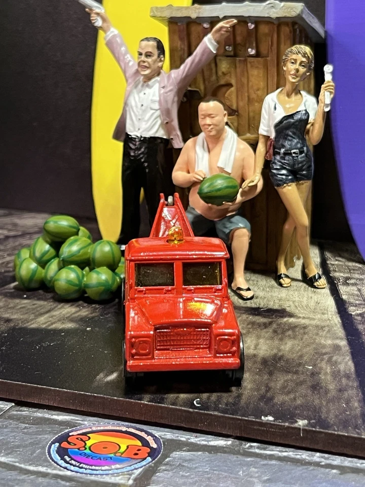 Camión de remolque Corgi Juniors Land Rover rojo diecast usado excelente estado Foto 4 de 4