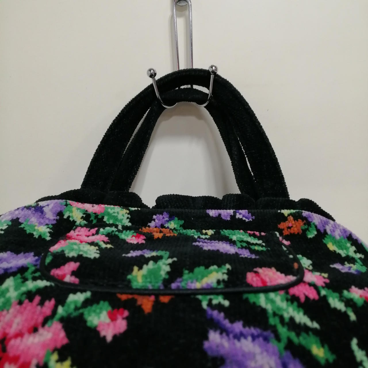 Handbag Model Allover Pattern BLK FEILER - image 5