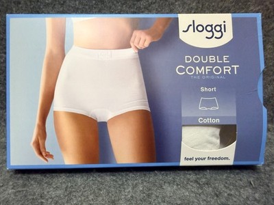 Sloggi Double Comfort Shorts Größe 16 weiß neu im Karton 1 Paar