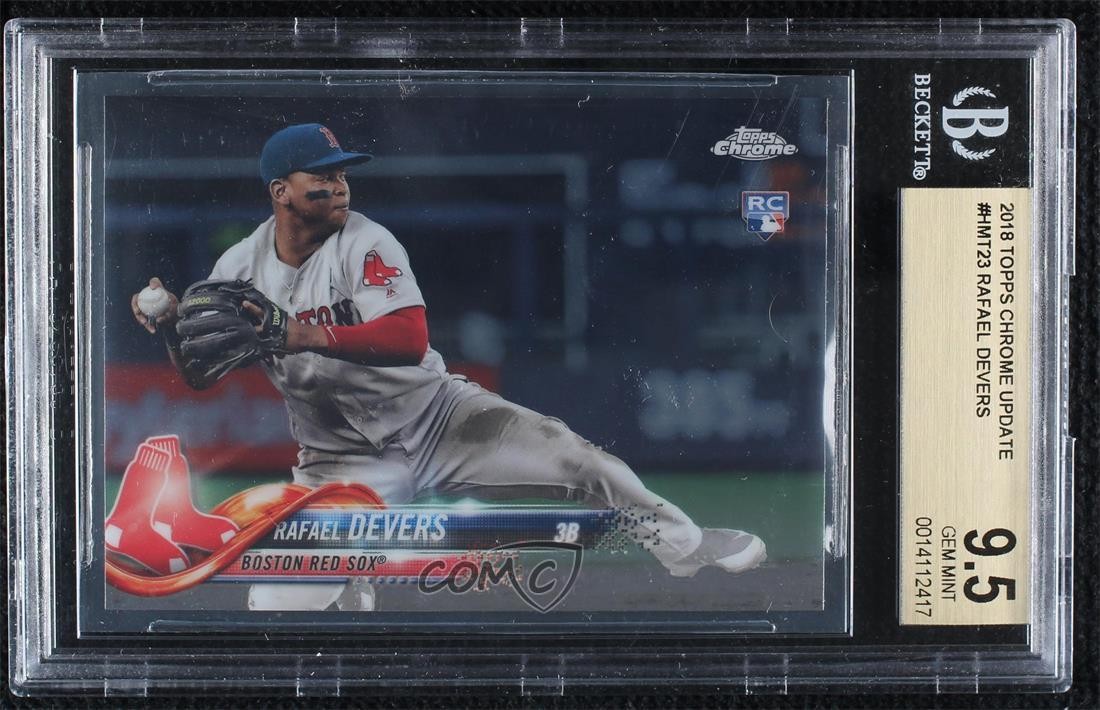 2018 Topps Chrome Update Target Exclusive Rafael Devers BGS 9.5 GEM MINT 09wh