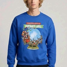 Barenaked Ladies Hometown Holidays Tour Sweatshirt XL Blue 2022 Concert Merch