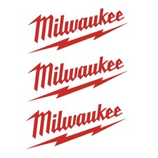 Milwaukee Decals Milwaukee tools Graphic Garage TOOL box Truck Window Sticker