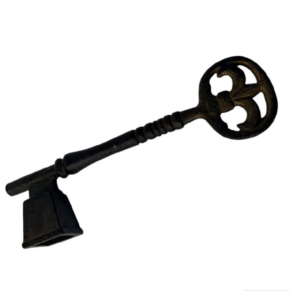 Antique Cast Iron Candle Snuffer Primitive Hearth Tool 19th Century