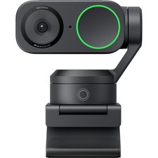 Insta360 Link 2 Pro 4K Ultra HD 2-Axis Gimbal AI-Powered Webcam, Graphite Black