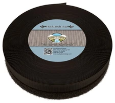 Country Brook Design® Brown Sew on Hook and Loop (1 inch, 25 yards)