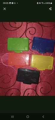 Gameboy Advance Spielhüllen - 5er Set für GBA Spiele