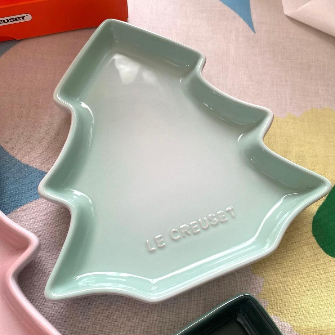 LE CREUSET Tree Dessert Plates (Set of 4) | eBay