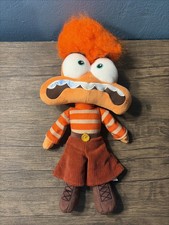 Disney Pixar Inside Out 2 Anxiety Orange Hair Plush Doll Soft Stuffed