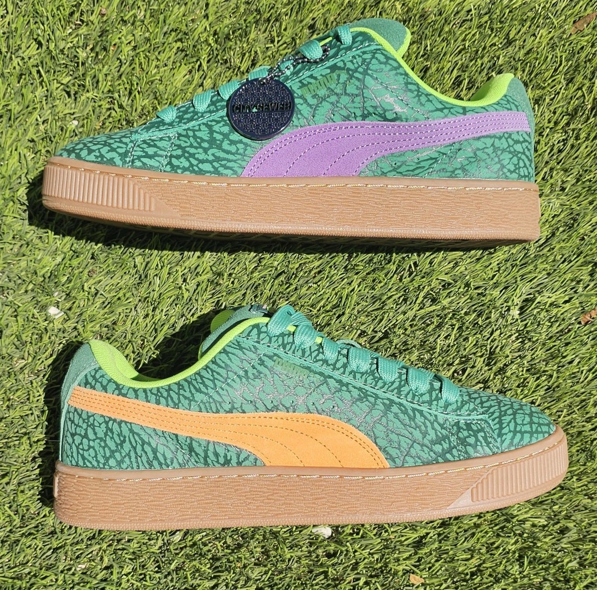 Men's PUMA X TMNT SUEDE XL Teenage Mutant Ninja Turtles Sneakers