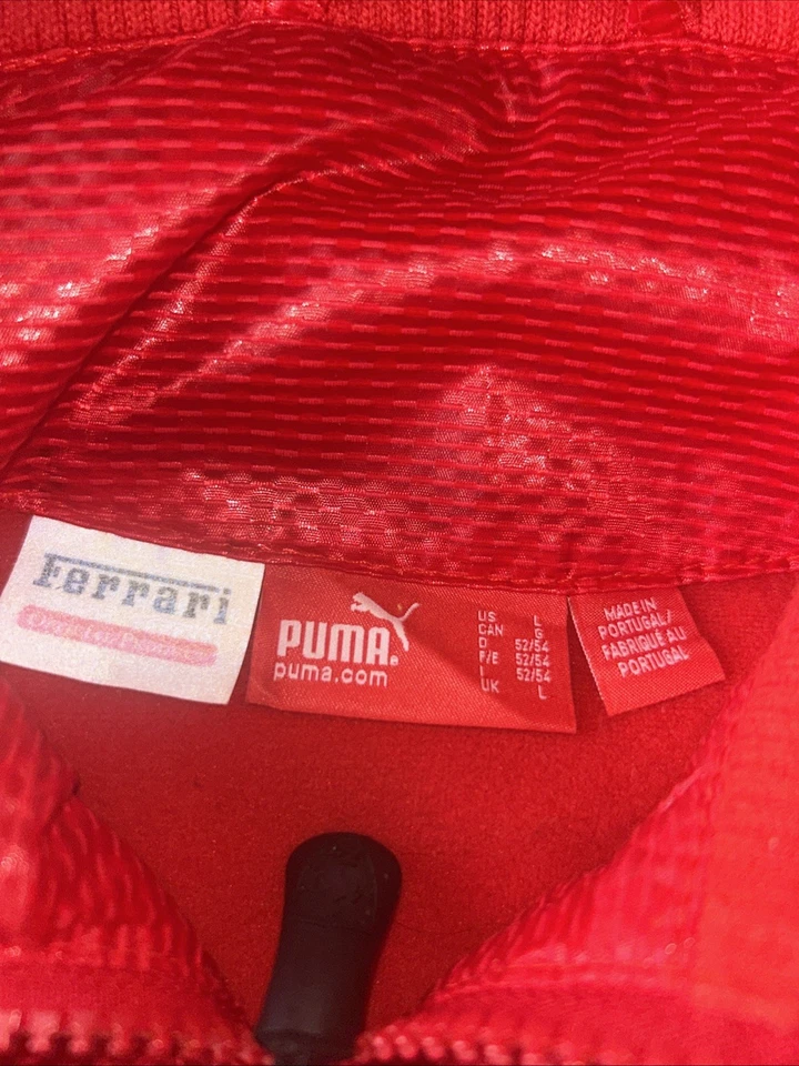 2009 Scuderia Ferrari F1 Formula 1 PUMA jacket L Genuine Raikkonen VERY RARE - Image 3 of 4