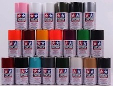Tamiya TS-1 - TS-102 Spray Paint Can 3.35 oz. 100ml Flat, Gloss plastic models