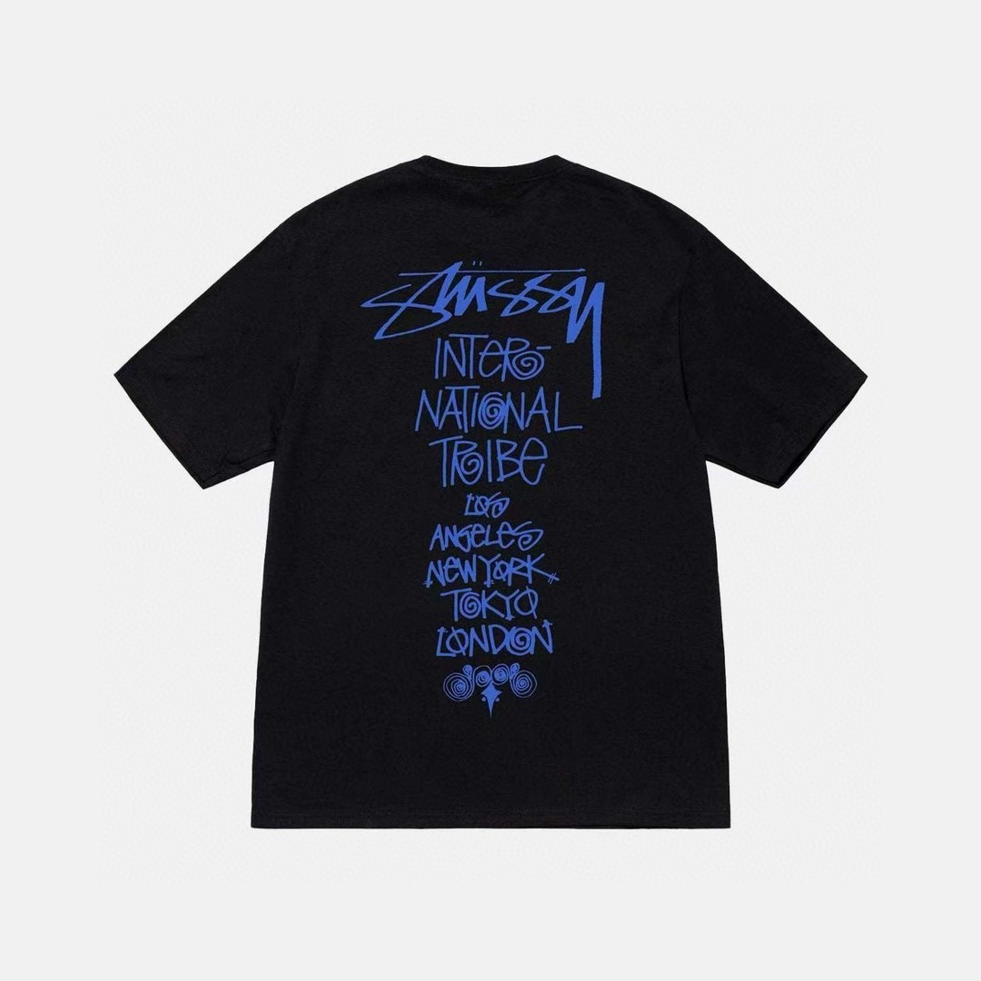 Stussy tee city  Black / white / t shirt