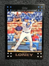 JAMES LONEY #195 2007 Topps Baseball QTY Los Angeles Dodgers