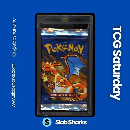 1999 POKEMON WOTC BASE SET 1ST EDITION SHADOWLESS SEALED BOOSTER PACK CHARIZARD