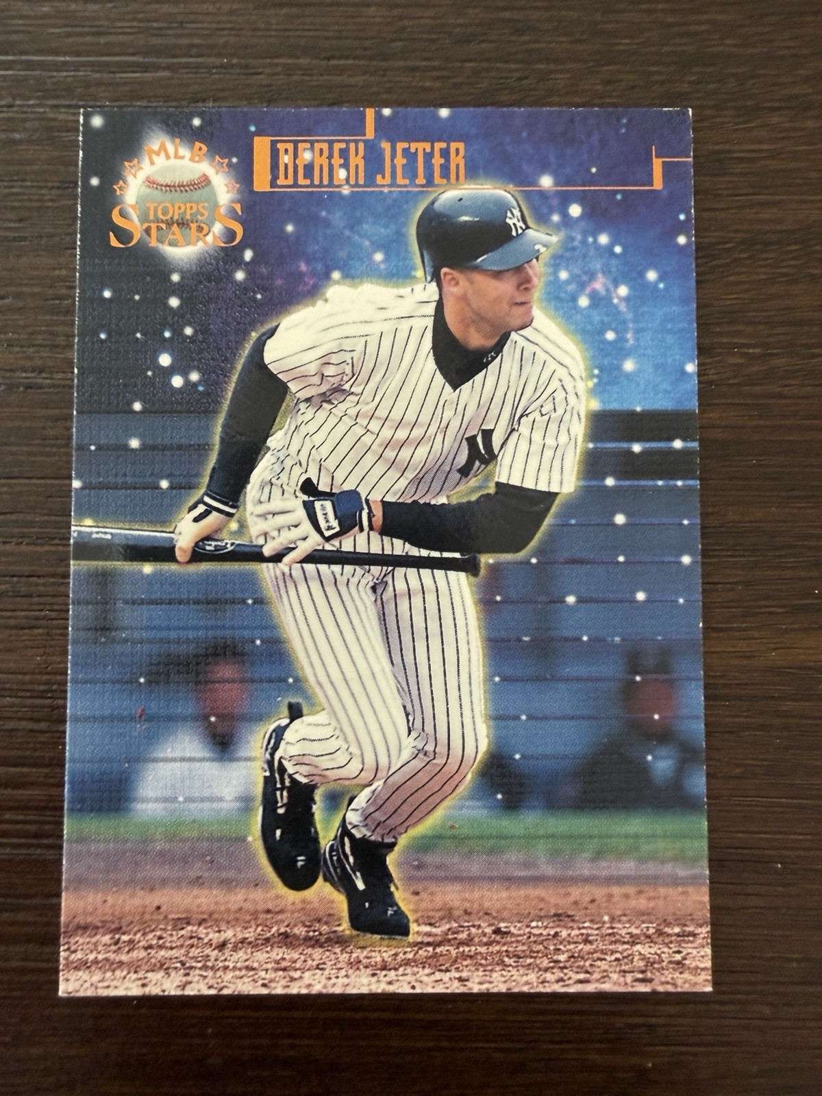 1998 Topps Stars Derek Jeter Bronze Parallel Baseball Card - Serial # /9799